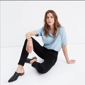 MADEWELL | Black 10” High Riser Skinny Skinny Sz 25
